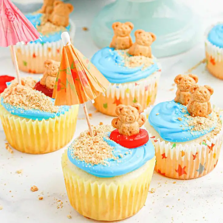 Image for Beach Party Cupcakes