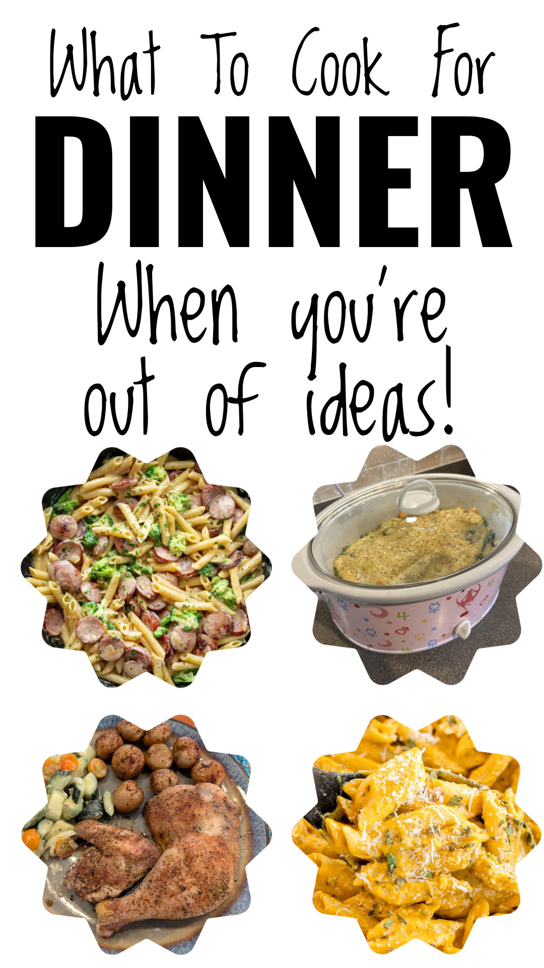 what to cook for dinner when you're out of ideas