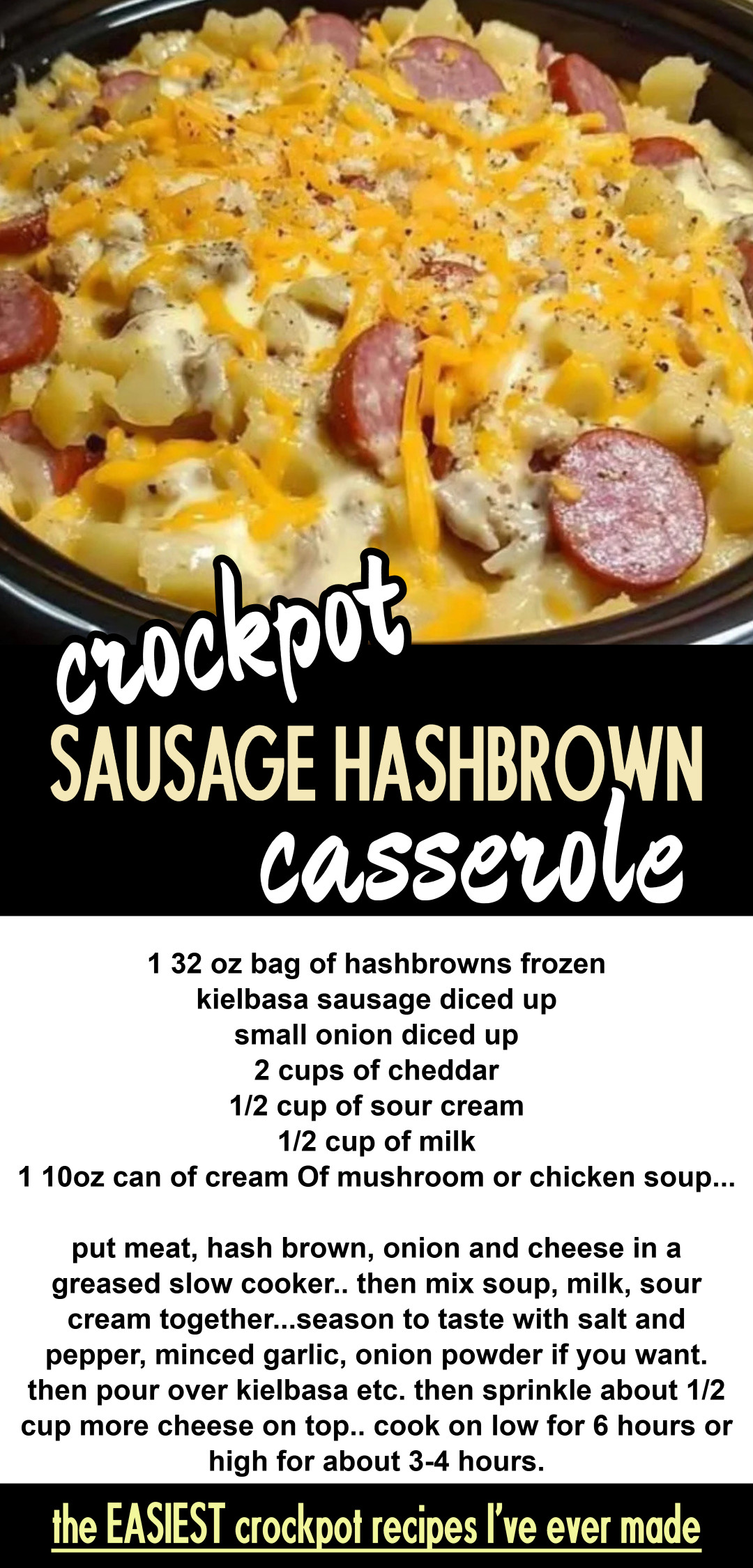 The EASIEST Crock Pot Dump Meals I've EVER Made