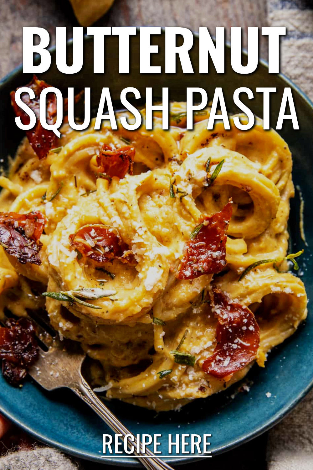 butternut squash pasta dinner