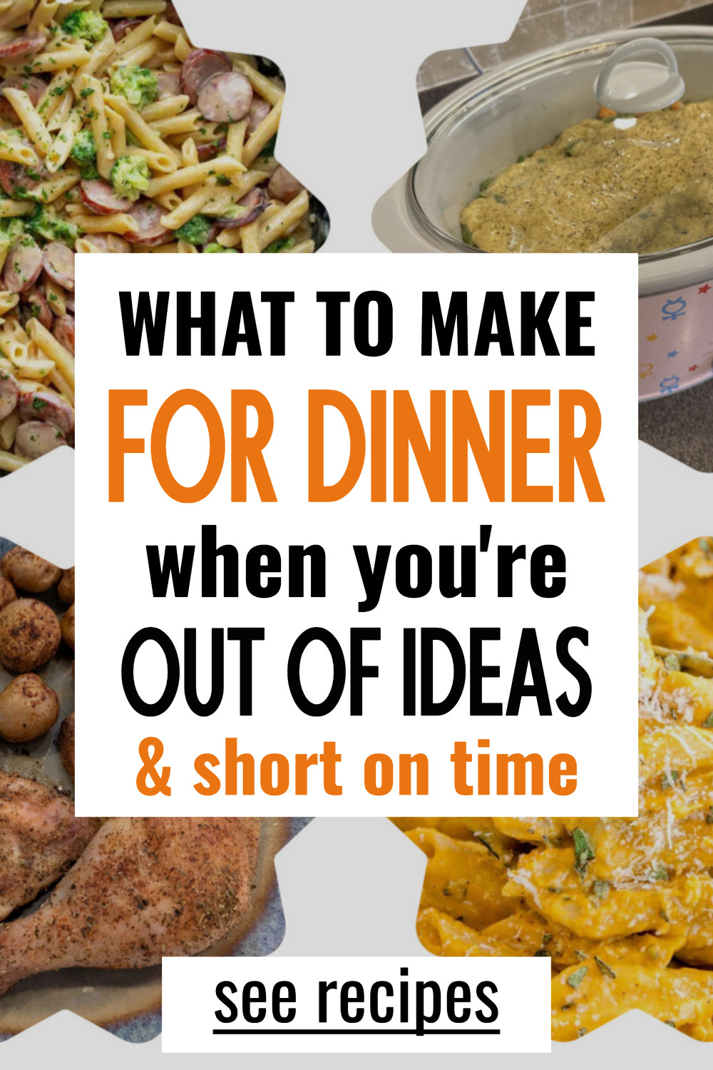 dinner ideas - something different for dinner recipes