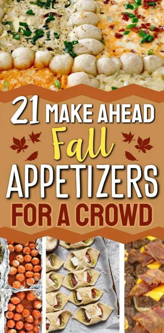 Easy Fall Appetizers