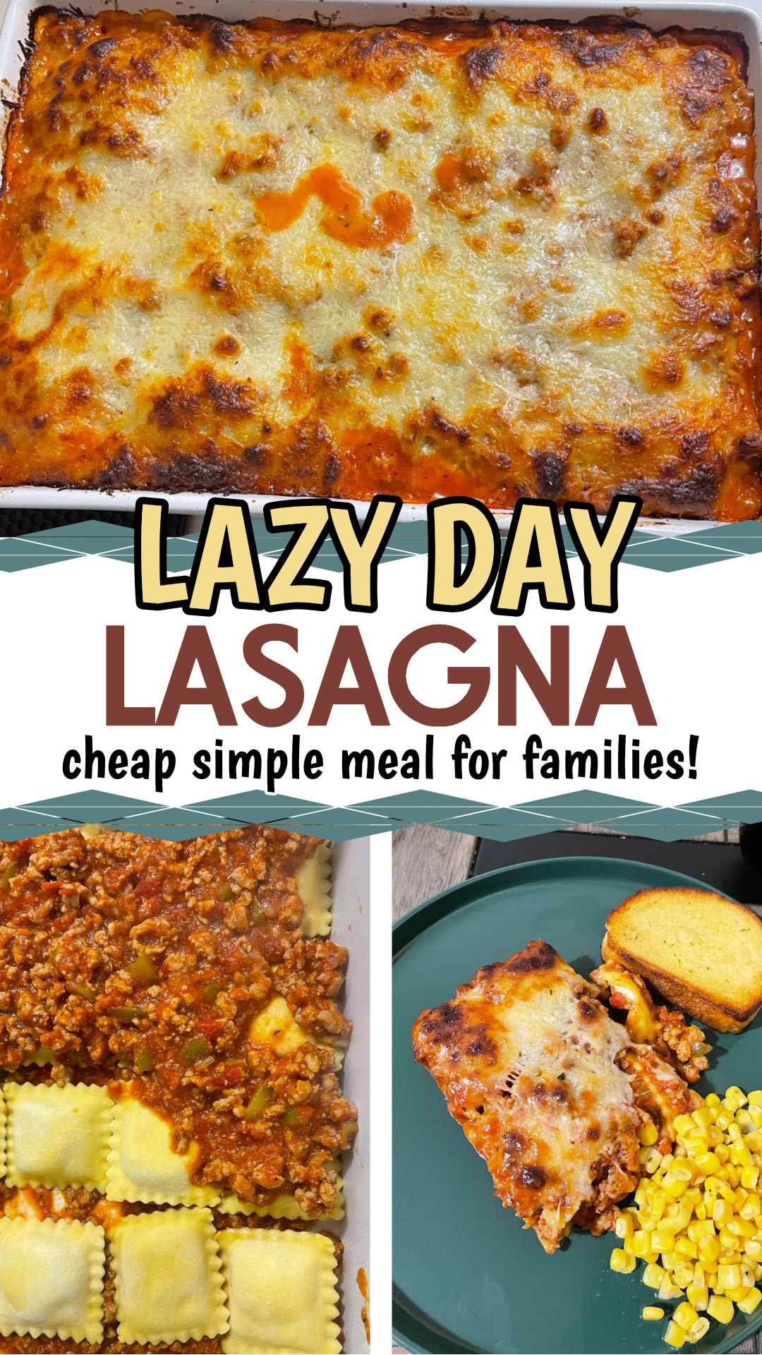 Lazy Day Lasagna Recipe