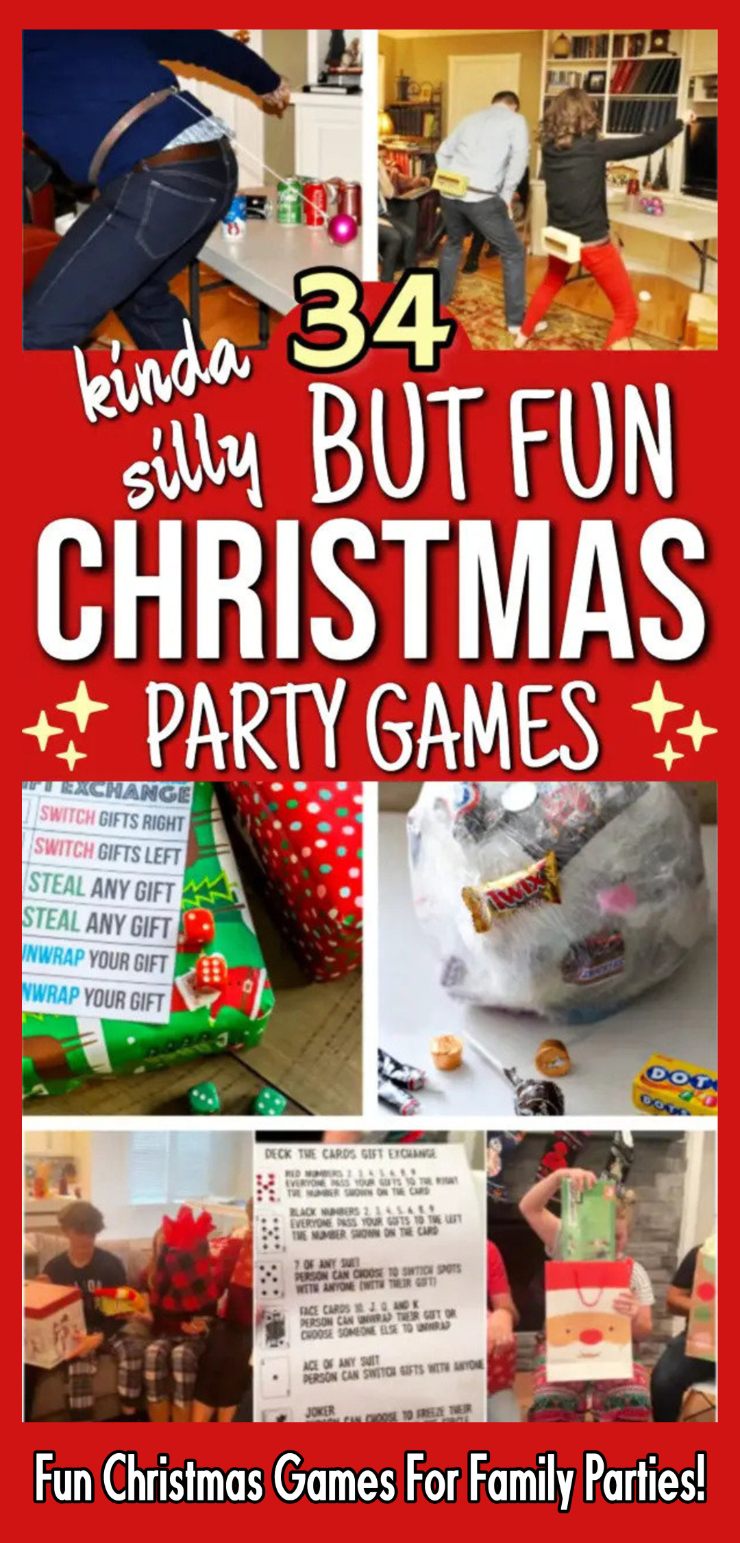 34+ Fun Christmas Games For Groups, Family Parties, Work, Church Or Grown Ups Only