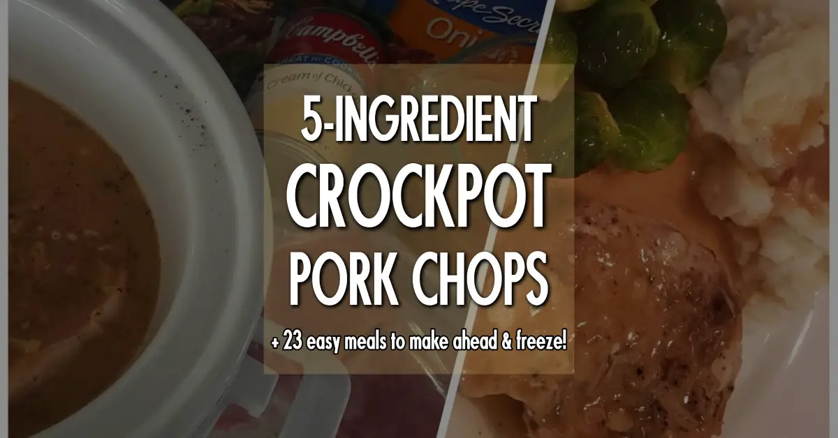 Mama Jens 5-ingredient crockpot pork chops recipe