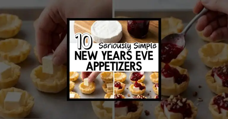 Mama Jens favorite SIMPLE appetizers for New Years Eve parties