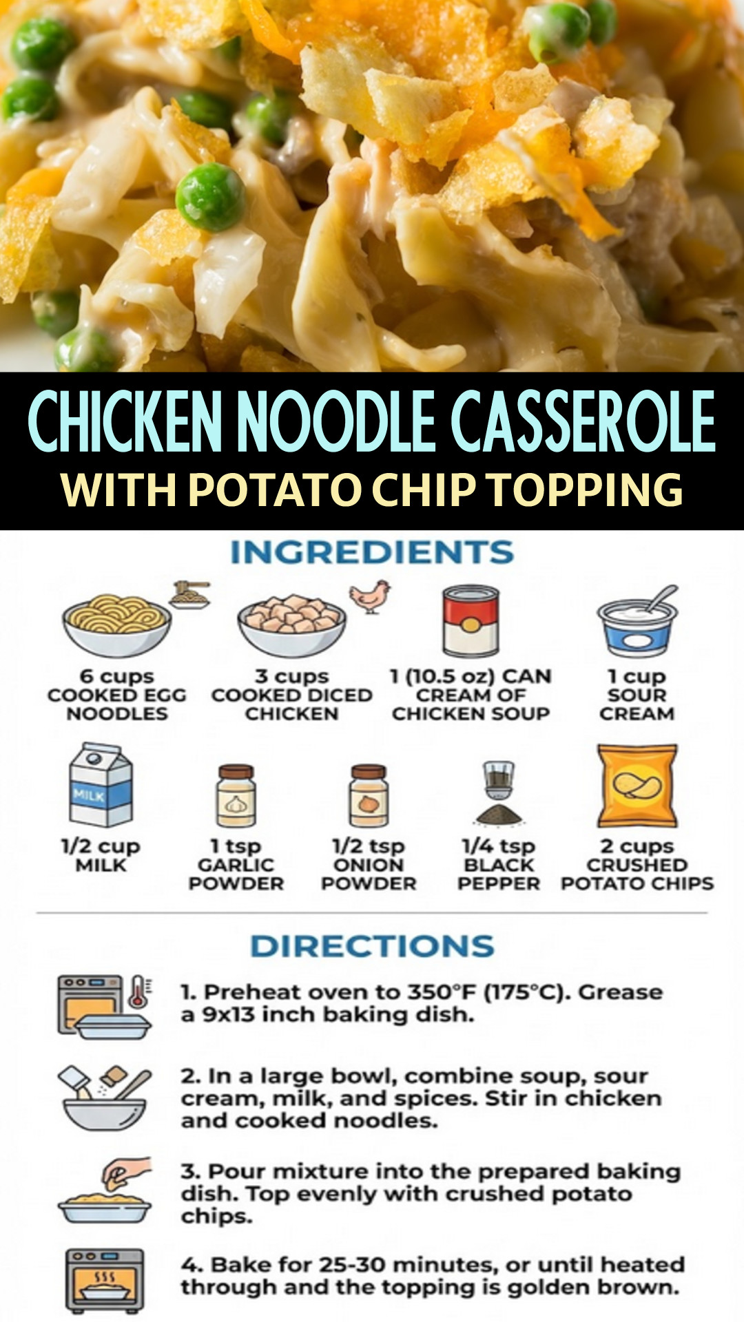 chicken noodle casserole