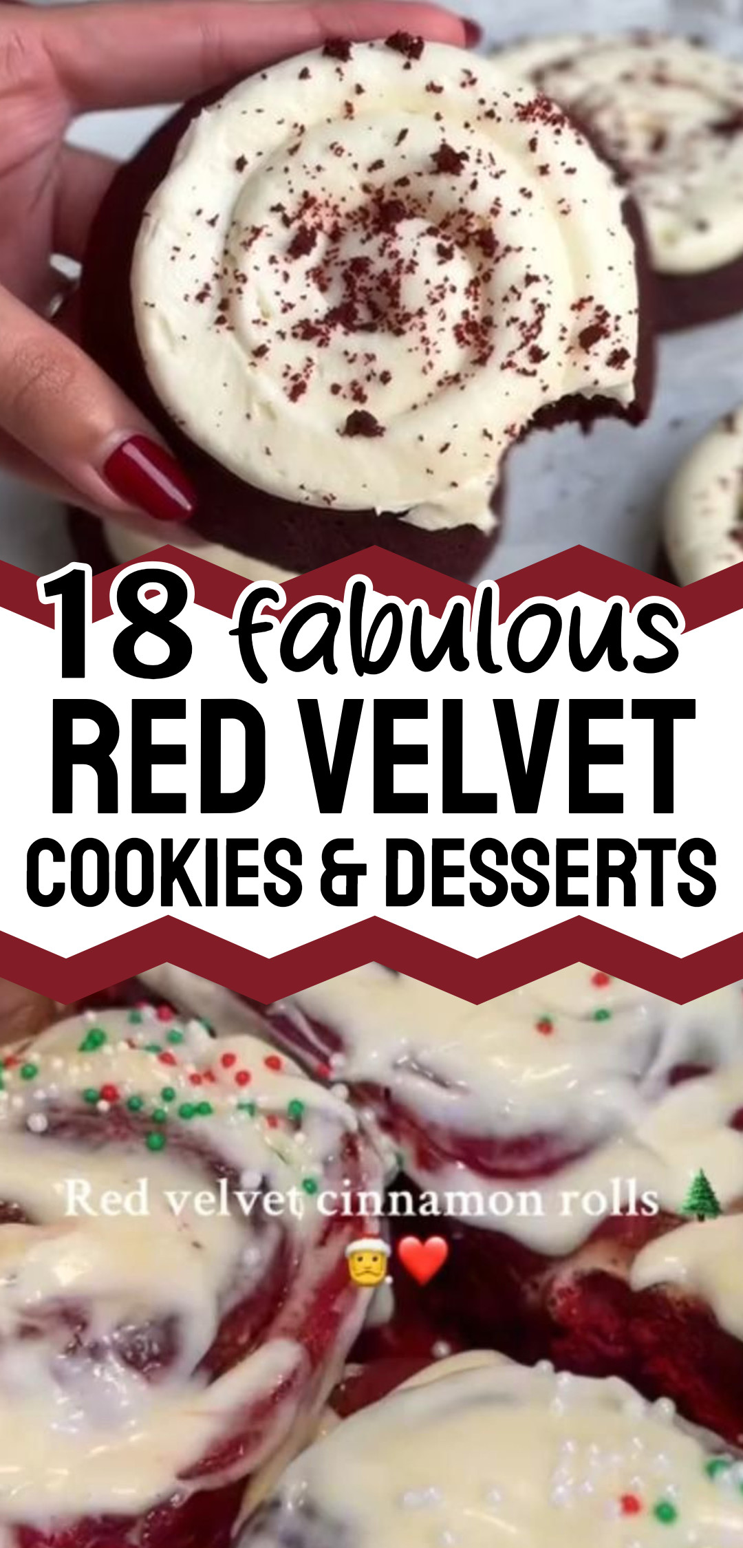 The Best Red Velvet Cookies Recipe (+ lots of easy red velvet sweet treats!)