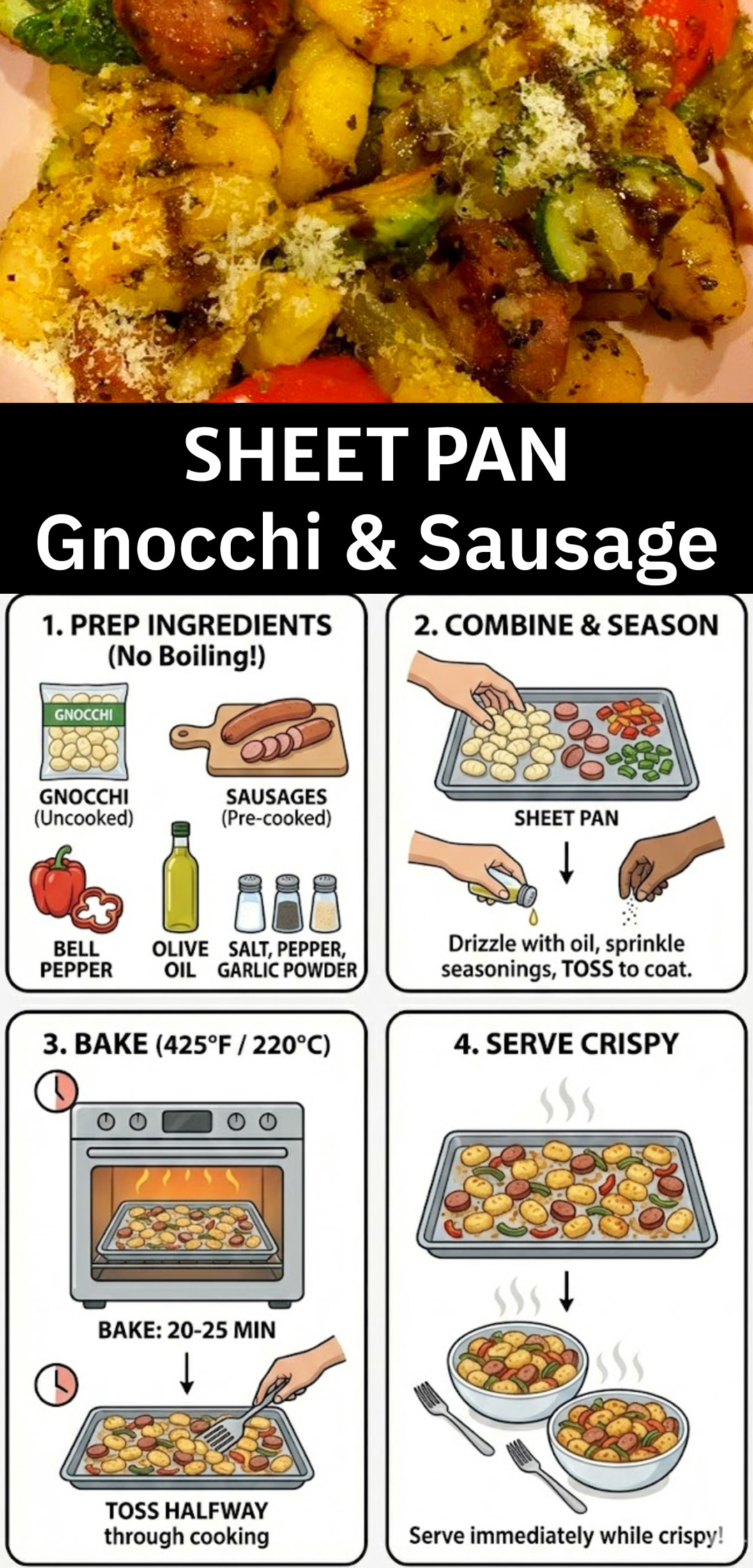 Sheet Pan Gnocchi & Sausage