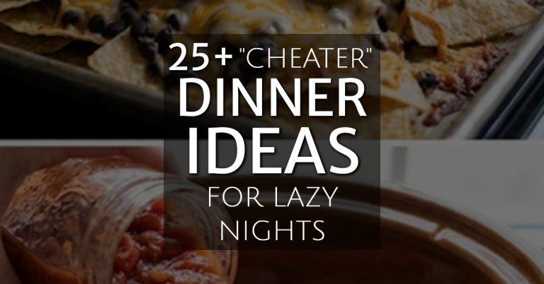 Mama Jens favorite cheater dinner ideas for lazy nights