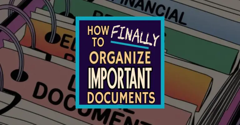 Mama Jens important documents binder checklists and organization tips